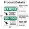 Signmission Safety Culture Sign, 10 in Width, Vinyl Decal, Rectangle, Bilingual OS-2PACK-BC-D-1014-L-10031 - alternate 4